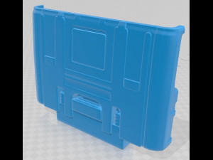 scania p310 crew printable cab truck 2011 in separate parts 3D Принт Модель