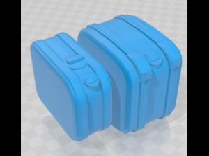 scania p310 crew printable cab truck 2011 in separate parts 3D Принт Модель