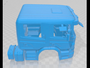 scania p310 2011 printable body cab 3D 프린트 모델