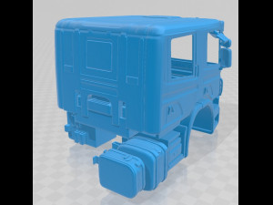 scania p310 2011 printable body cab 3D 프린트 모델
