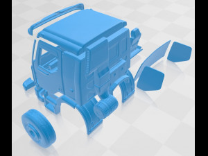 renault premium 2011 printable cabin truck Modèles 3D en vedette