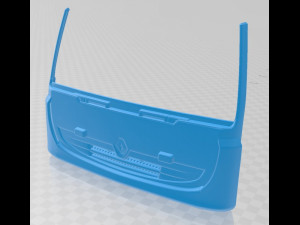renault premium 2011 printable cabin truck Modèles 3D en vedette