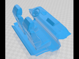 renault premium 2011 printable cabin truck Modèles 3D en vedette