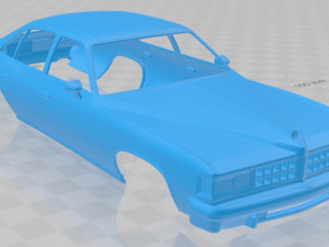 grand lemans sedan 1976 printable body car 3D 프린트 모델