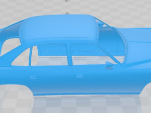 grand lemans sedan 1976 printable body car 3D 프린트 모델