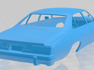 grand lemans sedan 1976 printable body car 3D 프린트 모델