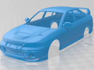 mitsubishi lancer evolution 1997 printable body car 3D Print Model