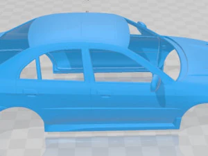 mitsubishi lancer evolution 1997 printable body car 3D Print Model