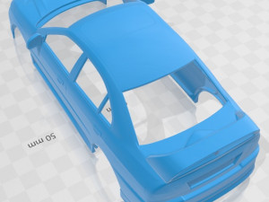 mitsubishi lancer evolution 1997 printable body car 3D-printmodel