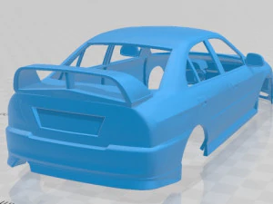 mitsubishi lancer evolution 1997 printable body car 3D Print Model
