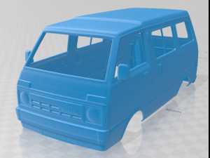 daihatsu hijet tianjin tj 110 1981 printable body van 3D Print Model