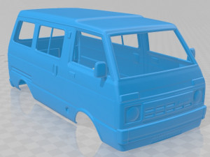daihatsu hijet tianjin tj 110 1981 printable body van Modelo de Impressão 3D