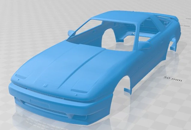 toyota supra 1986 printable body car 3D Print Model .c4d .max .obj .3ds .fbx .stl .blend