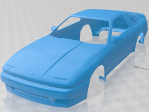 toyota supra 1986 printable body car 3D Print Model
