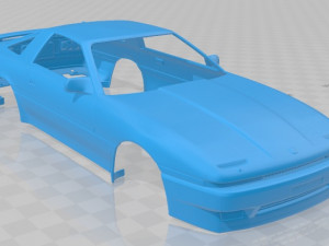 toyota supra 1986 printable body car 3D Принт Модель