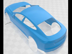 tesla model s printable body car 3D Print Model