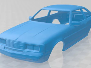 Toyota Celica St Coupe 1979 carroceria imprim&iacute;vel Modelo de Impressão 3D