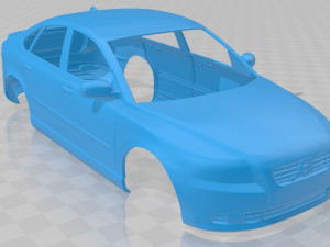 volvo s40 2011 printable body car 3D प्रिंट मॉडल