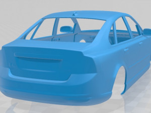 volvo s40 2011 printable body car 3D प्रिंट मॉडल