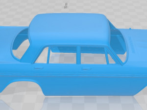 toyota crown s40 1962 printable body car 3D 프린트 모델