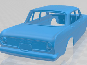 toyota crown s40 1962 printable body car 3D 프린트 모델