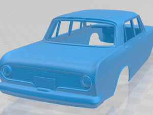 toyota crown s40 1962 printable body car 3D Print Model