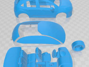 citroen c3 2010 printable car 3D Print Model