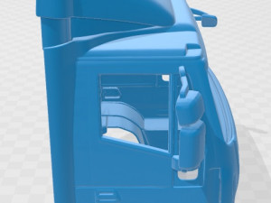 iveco euro cargo box 2013 printable cabin truck 3D Druckmodell
