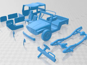 suzuki jimny 1970 printable car 3D Print Model