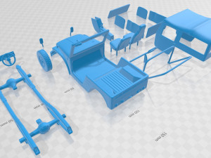 suzuki jimny 1970 printable car Modelo de Impressão 3D