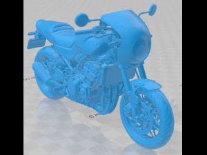 kawasaki z900rs 2019 printable motorcycle 3D Print Model