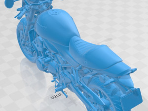 kawasaki z900rs 2019 printable motorcycle 3D Принт Модель