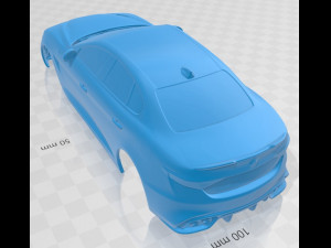 alfa romeo giulia quadrifoglio 2016 printable body car 3D Print Model