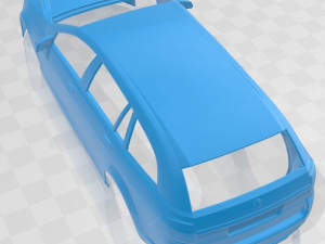 holden commodore vf sportwagon ss v redline 2015 printable body car 3D Baskı Modeli
