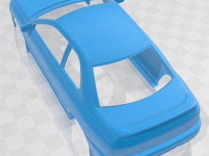 subaru impreza coupe 1995 printable body car 3Dプリントモデル