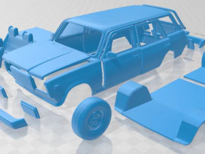 Samoch&oacute;d do wydrukowania vaz lada zhiguli 21041 - 2006 Model do druku 3D