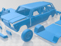 vaz lada zhiguli 21041 - 2006 printable car 3D प्रिंट मॉडल