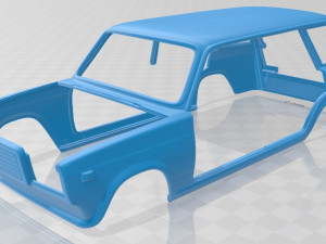 vaz lada zhiguli 21041 - 2006 printable car Modèles 3D en vedette