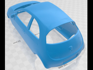 ka 2003 printable body car Modèles 3D en vedette