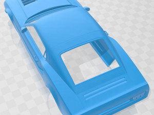mustang mach 40 printable body car Modelo de Impressão 3D