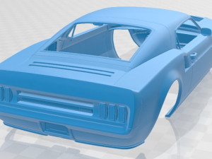 mustang mach 40 printable body car Modelo de Impressão 3D