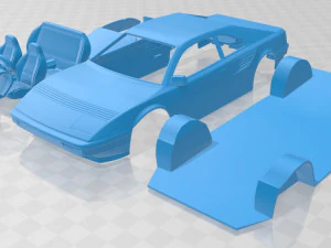 ferrari mondial 8 1980 coche imprimible Modelo de impresión 3D
