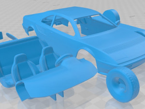 ferrari mondial 8 1980 printable car Modello di stampa 3D