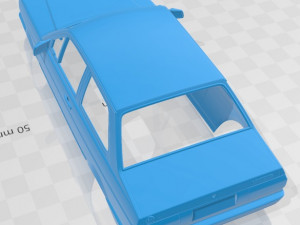 volkswagen voyage 1992 printable body car 3D printmodel