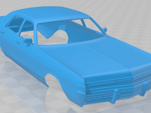monaco sedan 1972 printable body car 3Dプリントモデル