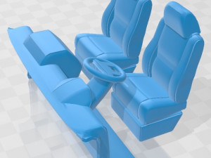 iveco euro cargo double cab 2008 printable Model Cetak 3D