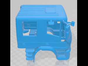 iveco euro cargo double cab 2008 printable Modelo de impresión 3D
