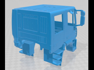 iveco euro cargo double cab 2008 printable Modelo de impresión 3D