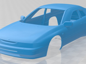 subaru svx 1992 printable body car 3D 프린트 모델