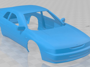 subaru svx 1992 printable body car 3D Принт Модель